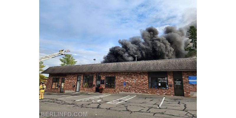 Animals saved from fire in Berlin commercial building