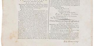 Copy of US Constitution found in filing cabinet sells for $9m