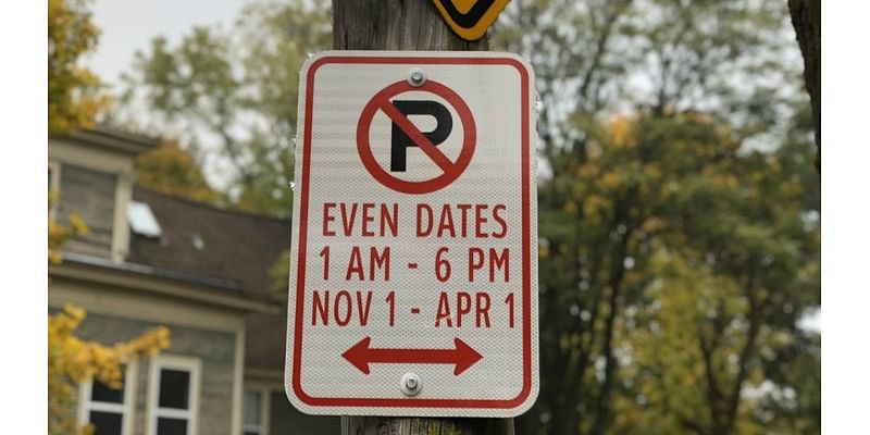 Odd-even parking in Grand Rapids begins Nov 1