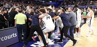 Massive brawl erupts in the NBL as 'four fans' are kicked out while ex-LA Lakers star clashes with opposition players in heated exchange