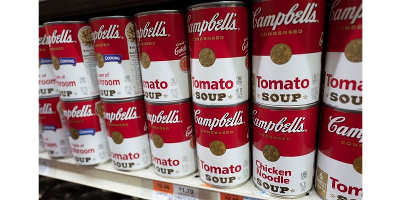 Canned soup drive benefitting Bellbrook community center