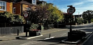 Covid-era social distancing bollard turns shopping street into ‘ghost town’