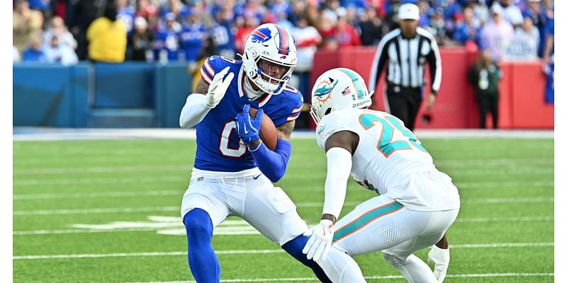 Heading into Week 10, the Buffalo Bills’ wide receivers are banged up