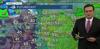 Cloudy with mild temperatures across the Denver metro area Thursday