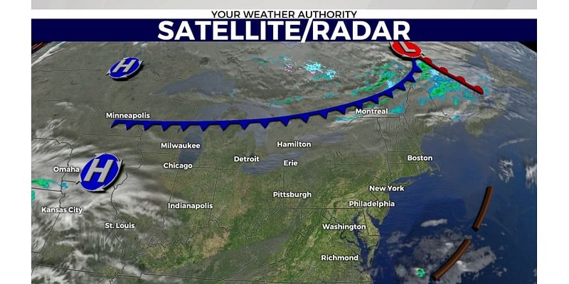 Your Weather Authority: Nice on Saturday then a rainy Sunday.