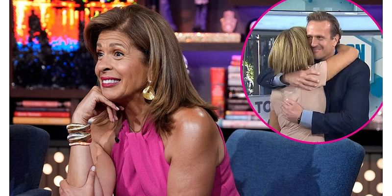 Hoda Kotb Tears Up After Jason Segel Says He'll Miss Her on Today Show