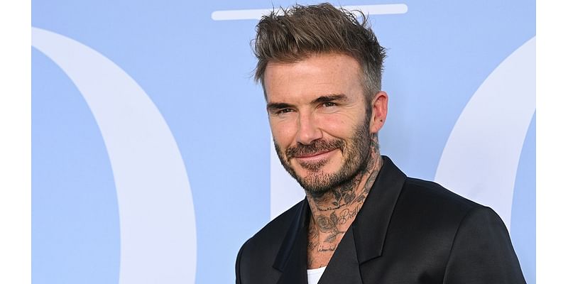 David Beckham bares six-pack abs in shirtless selfies to share 'self care Sunday' rituals