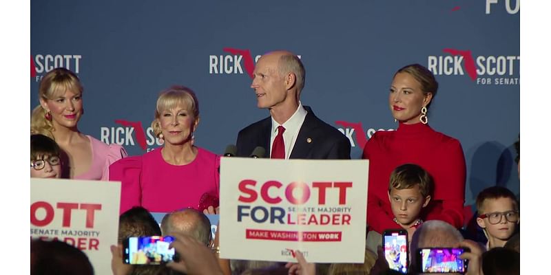 Rick Scott supporters gather in Southwest Florida for victory speech