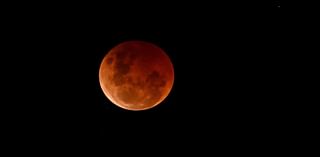 Tuesday night's supermoon will coincide with a lunar eclipse