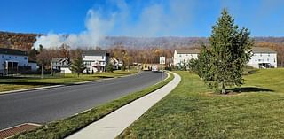 Crews respond to mountain fire in Dauphin County