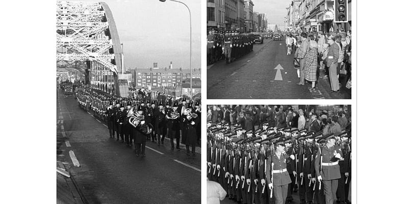 Heroes return: When the Artillery Regt paraded in Sunderland in 1982