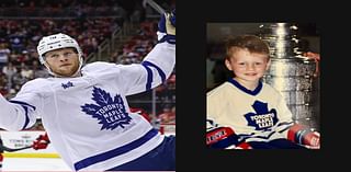 Steven Lorentz is living his childhood dream with the Maple Leafs