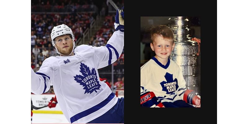 Steven Lorentz is living his childhood dream with the Maple Leafs