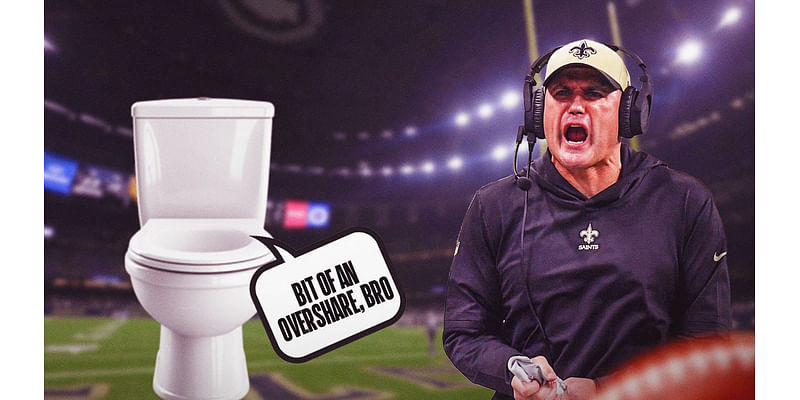 Saints' Darren Rizzi thought 'crappy day' was coming after clogging stadium toilet