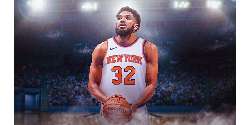 Karl-Anthony Towns' first bucket with Knicks after Timberwolves trade