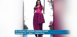 "Les Fleurs" designs by RC Caylan will close ArtPrize in a stunning fashion show