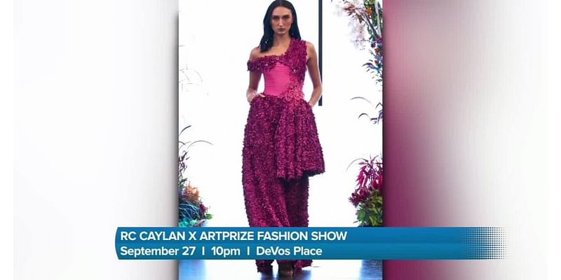 "Les Fleurs" designs by RC Caylan will close ArtPrize in a stunning fashion show