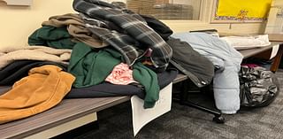 Anderson School District Five coat and blanket giveaway