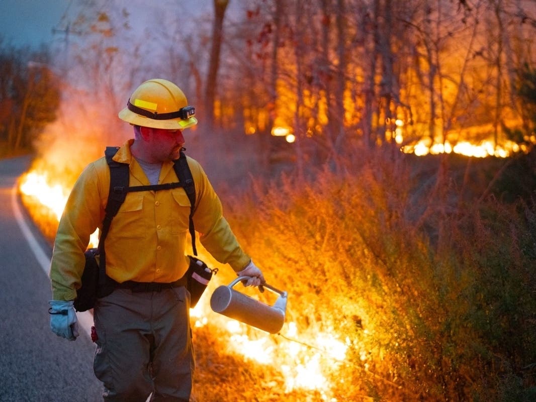 Rough Terrain Adds To Crews' Challenges Fighting Deadly NJ Wildfire