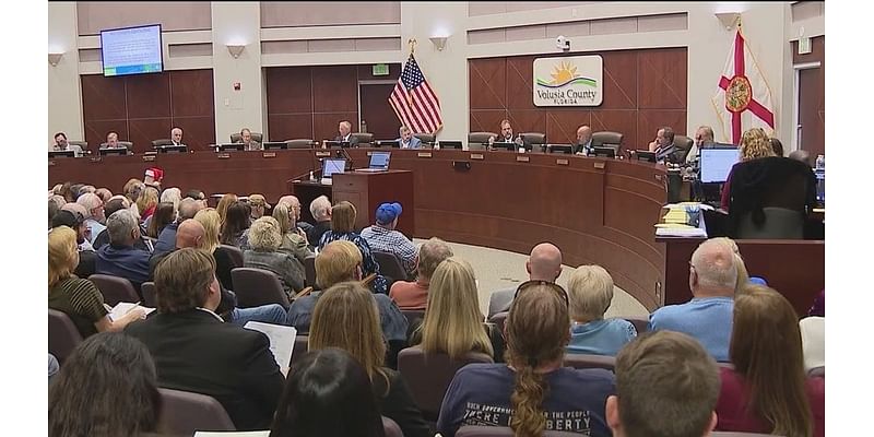 Volusia County residents weary from flooding clash with council over construction moratorium