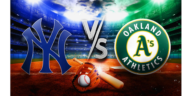 Yankees vs. Athletics prediction, odds, pick - 9/20/2024