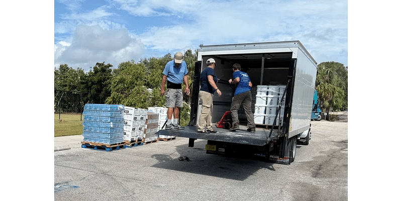 Sarasota County opens four supply locations for community members impacted by Hurricane Helene.