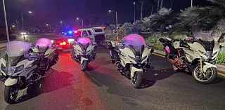 A motorcyclist died in a collision in Newport Beach