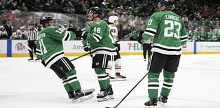 Steel scores once, assists Tyler Seguin as Stars beat Blackhawks 3-1 in return home from Finland