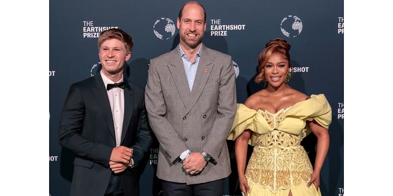 UK's Prince William awards climate prizes in S.Africa