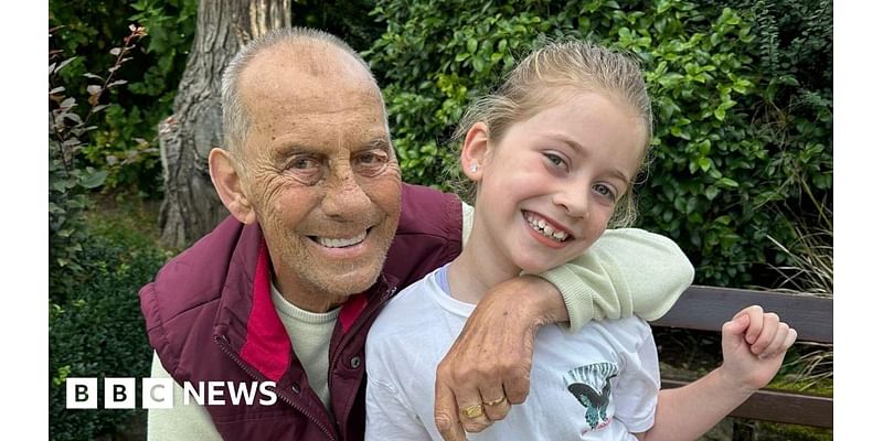 Chesterfield: Girl, 7, to take on walk in grandad's memory