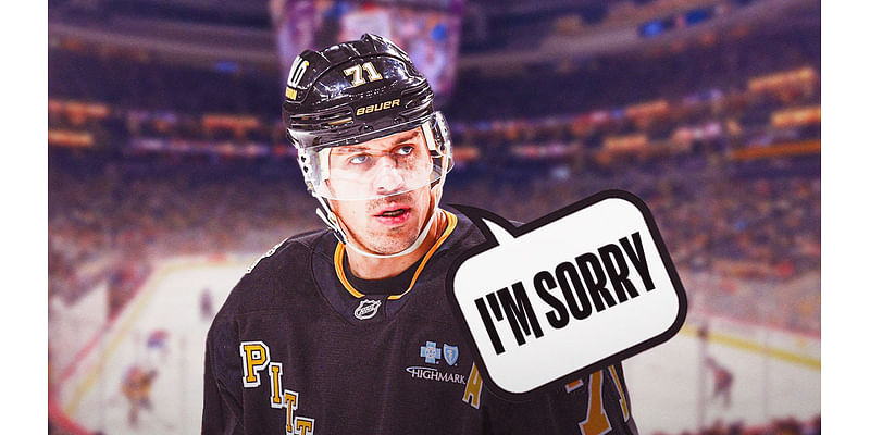 Evgeni Malkin issues apology to frustrated Penguins fans