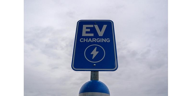 Federally funded EV charging station opens in Aston