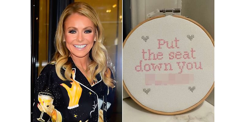 Kelly Ripa Shows Off New NSFW Home Decor Item with a Hilarious Message: 'So Rotten, but So Accurate'