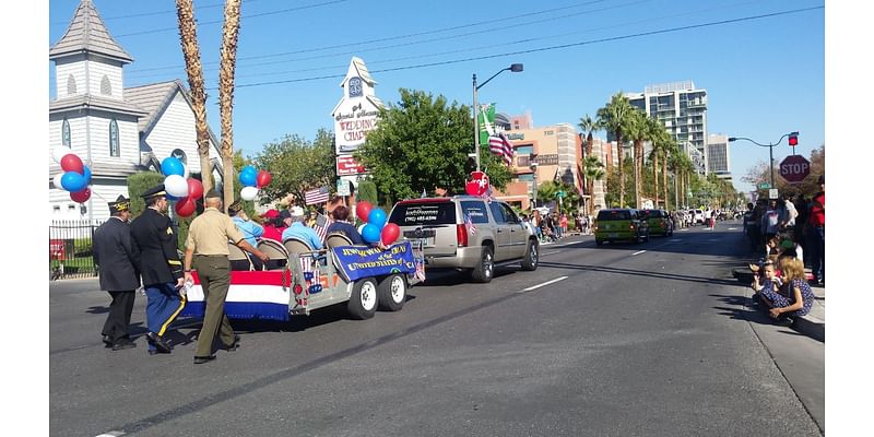 Las Vegas Veterans Day parade honors nation’s heroes