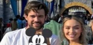 Jack Whitehall and partner Roxy Horner whisk daughter Elsie off on magical trip to Disneyland Paris after celebrating her first birthday