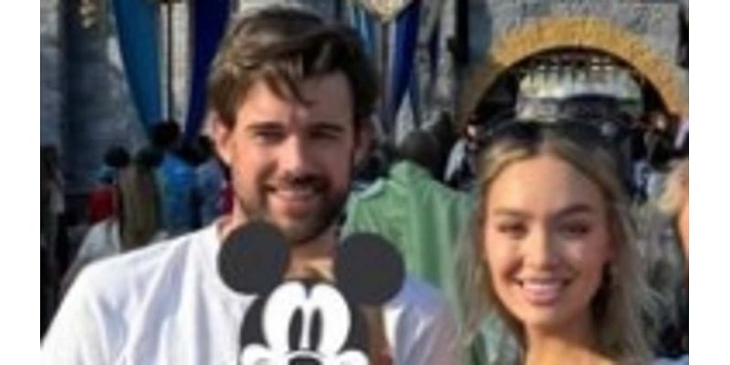 Jack Whitehall and partner Roxy Horner whisk daughter Elsie off on magical trip to Disneyland Paris after celebrating her first birthday