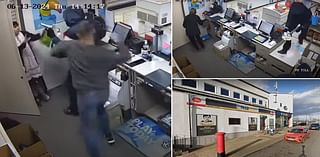 Armed robber jailed after brave staff fight off his attempt to raid the tills