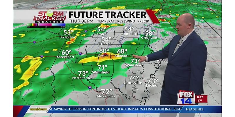 Morning Forecast – Thursday, Nov. 9th