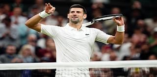 England celebrations briefly interrupt Novak Djokovic’s progression at Wimbledon