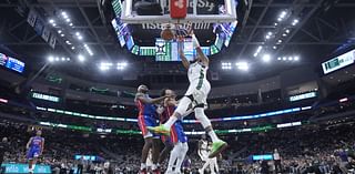 With key teammates out, Giannis Antetokounmpo steps up with 59 points to lead Bucks over Pistons