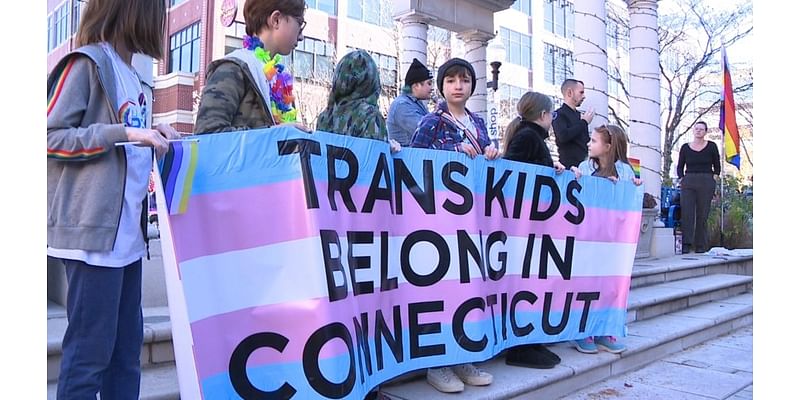 Big display of support for LGBTQ+ rights at rally in West Hartford