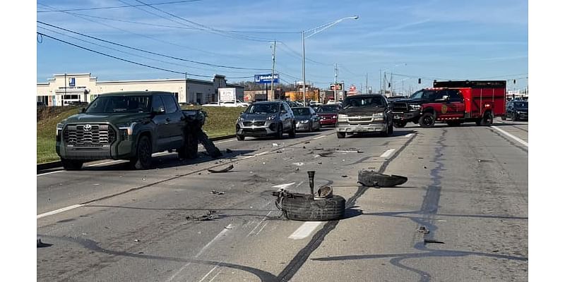 3 taken to hospital after rollover crash at traffic light 16 in Somerset