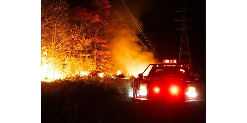 Evacuations Lifted, Thick Smoke Seen From 'Shotgun' Wildfire In Ocean