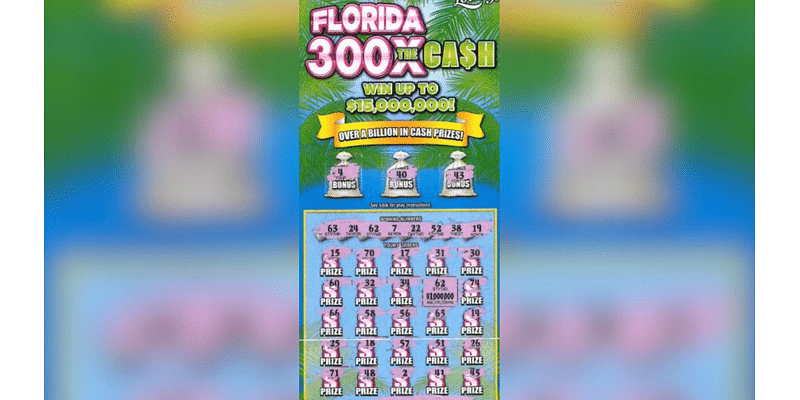 Spring Hill man wins $1 million with Publix scratch-off ticket