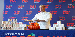 Regional Food Bank Partners With Star Chef to Feed Patients and Students in Need