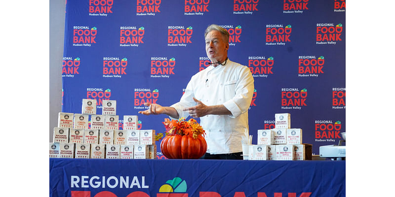 Regional Food Bank Partners With Star Chef to Feed Patients and Students in Need