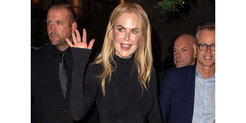 Nicole Kidman Waves to Fans in N.Y.C., Plus Colman Domingo, Kieran Culkin and Kris Jenner and More