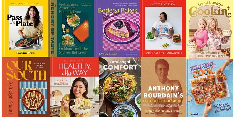 10 new cookbooks to inspire delicious breakfast, lunch and dinner meals