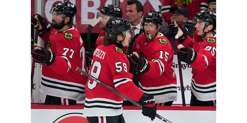 Bertuzzi helps Chicago beat San Jose 4