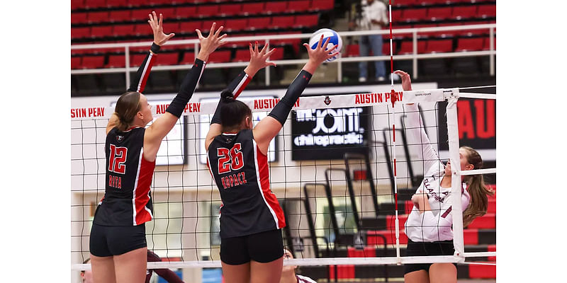 APSU Volleyball Takes on North Alabama, Central Arkansas in Road Games